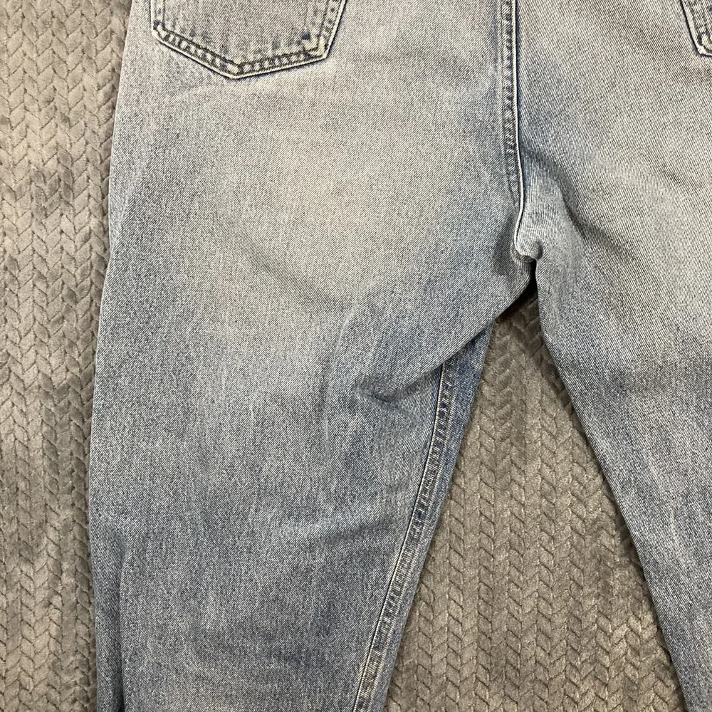 Carhartt Relaxed Fit Denim Jeans Mens 42x30 Light Wash Distressed Workwear USA